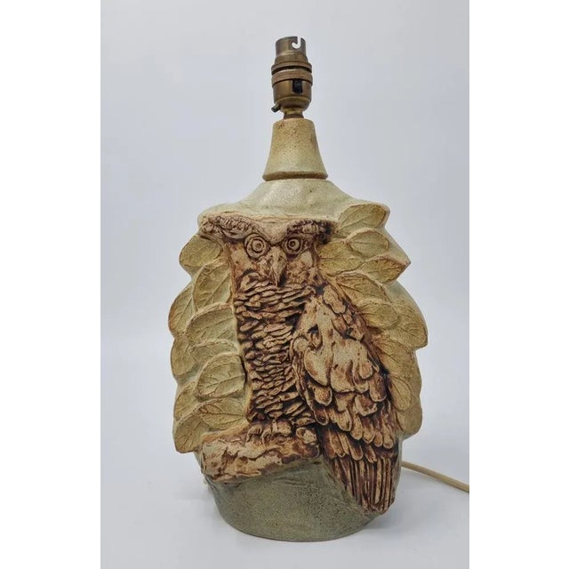 1970s Studio Pottery Table Lamp by Bernard Rooke, 1970s For Sale - Image 5 of 7