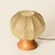 1960s Mid-Century Cocoon Table Lamp with Wood Base by Achille Castiglioni for Flos, Italy, 1960s For Sale - Image 5 of 15