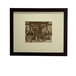 Antique Photograph of an Interior of a Temple For Sale