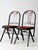 Antique Art Deco Folding Chairs by Louis Rastetter & Sons Pair For Sale - Image 4 of 16