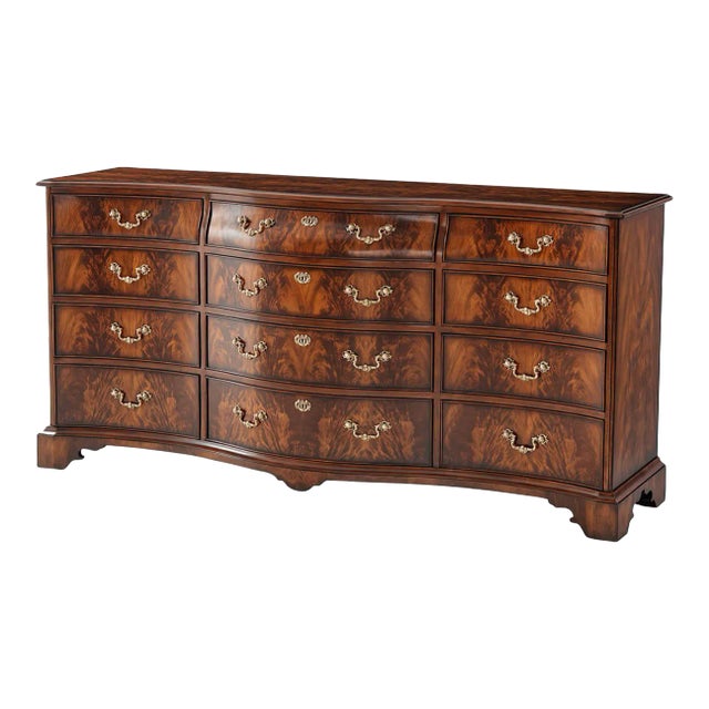 Fine Chippendale Mahogany Dresser For Sale