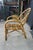 Pair Mid Century Modern Rattan Bamboo Armchairs Boho Sunburst Fan Back Chairs For Sale - Image 15 of 18