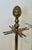 Neoclassical brass pineapple fireplace tools in the style of Maison Baguès For Sale - Image 9 of 12