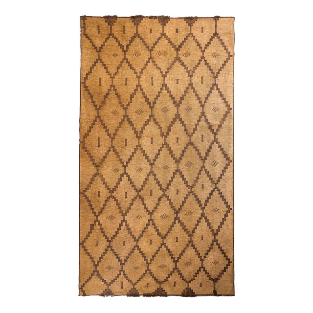 Vintage Tan Tureag Mat For Sale