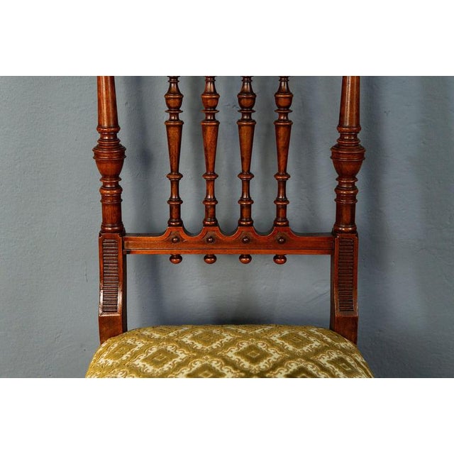 Wilhelminian Walnut Chairs, Set of 4 For Sale - Image 12 of 16
