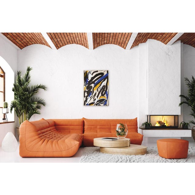 Romina Milano, A Windy Day, 2023, Acrylic on Paper For Sale - Image 6 of 8