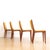 Set of Four Mid Century Danish Dining Chairs For Sale In Los Angeles - Image 6 of 10