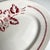 Red Atlantic Oval Platter from Digoin-Sarreguemines, 1950s-1970s For Sale - Image 8 of 10