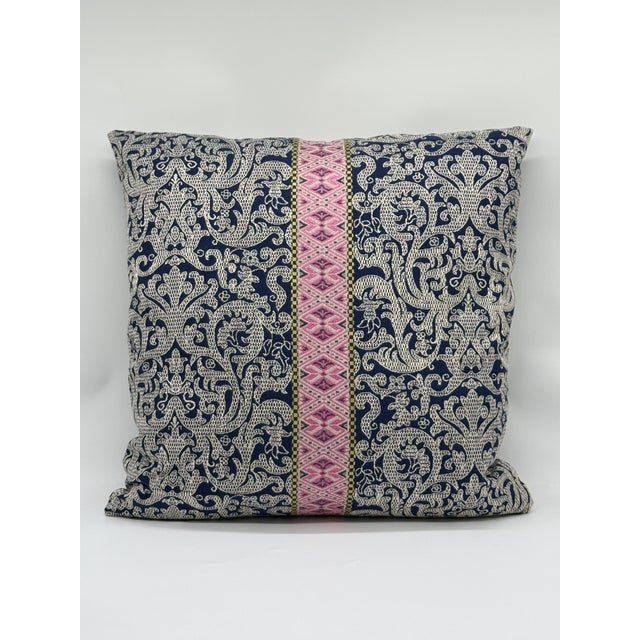 This 22 x 22 inch Clarke & Clarke decorative throw pillow cover is a bold yet refined accent, handcrafted in the richly...