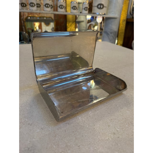 1970s Minimalist Italian Stainless Steel Box, 1970s For Sale - Image 5 of 8