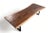 Brown 118" Inch Living Edge Desk or Dining Table 5 For Sale - Image 8 of 8