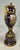 Gold Antique Hand Painted Royal Vienna Porcelain Cobalt Gold Lidded Vase Mini Urn For Sale - Image 8 of 16