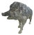 Italian Artist, Large Patinated Wild Boar Sculpture, Mid-20th Century, Bronze For Sale