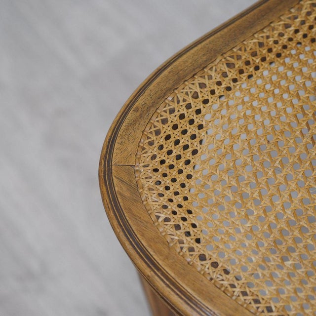Antique French Chairs with Fine Viennese Caning, 1890s, Set of 2 For Sale - Image 9 of 15