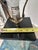 Vintage Hollywood Regency Etched Lily Floor Lamp in the Style of Frederik Raymond For Sale - Image 9 of 10