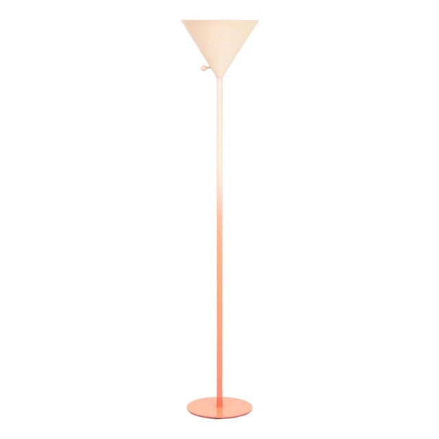 Modern Pink Gradient Floor Lamp For Sale
