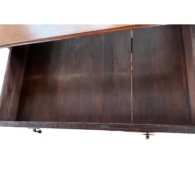 18th Century Jacobean English Oak Side Table For Sale - Image 5 of 18