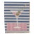 Bridget the Martini by Willa Heart in Brimfield Black Frame, Mini Art Print For Sale