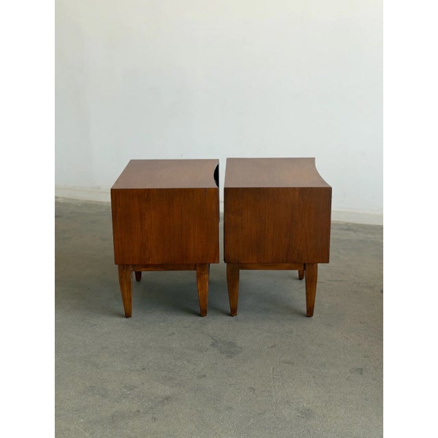 Mid 20th Century Nightstands by Rs Associates - Pair, Attributed For Sale - Image 11 of 15
