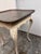 Late 20th Century Swedish Faux Porphyry Top Side Table + Drawer, Vintage For Sale - Image 5 of 12