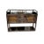 Asian Black Lacquer Stand Console Table is made out of elm wood. It has 2 Drawers, and 2 Doors and bottom shelf. It is...