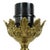 Art Nouveau Style Floral Table Lamp in Brass, 1950s For Sale - Image 15 of 16