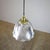 1940s 1940s Holophane Clear Glass Vintage Industrial Pendant Light 13 For Sale - Image 5 of 16