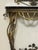 Bronze 1920s Oscar Bach Gilded Iron Console and Beveled Mirror Set With Black Marble Top, Attributed For Sale - Image 8 of 18