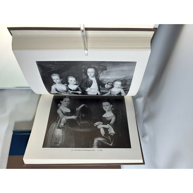 Textile 1960s Illustrated Quarto Volume Set, Jules David Prown's John Singleton Copley in America. 1738-1774 and in England 1774-1815 - 2 Books For Sale - Image 7 of 10