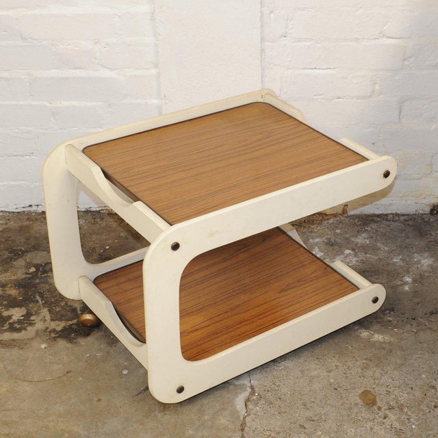 Vintage 2-Tier Serving Cart, 1970s For Sale - Image 6 of 12