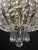 Vintage Chandelier- Extraordinary French Montgolfière Empire-Brass & Crystal Basket Chandelier For Sale - Image 11 of 15