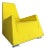 Late 20th Century Ligne Roset Bold Yellow Chartreuse Microfiber Suede Lounge Chair, Made in France For Sale