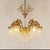 Early 21st Century Maison Velour Victoria Palace Crystal Chandelier – Antique Brass Luxury Fixture For Sale - Image 5 of 6