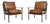 Vintage Scandinavian Chairs by Frederik Kayser from Vatne Lenestolfabrikk, 1960, Set of 2 For Sale