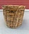 2000 - 2009 Vintage Rustic European Thick Wicker Basket For Sale - Image 5 of 6