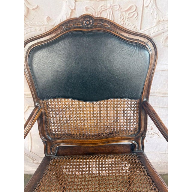 Eight French Provincial-Style Dining Chairs For Sale - Image 13 of 18