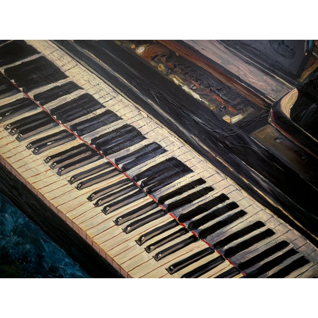 Title: The Sound Within Artist: Kristin Fairfield Medium: Oil on Canvas This painting captures my deep connection to the...