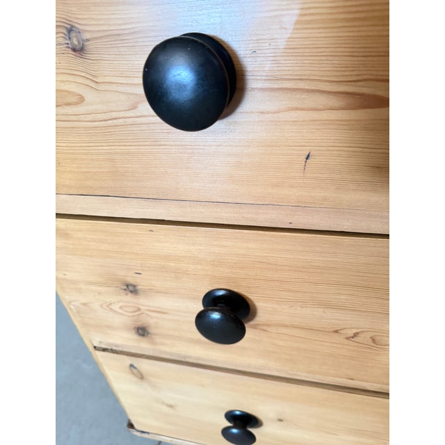 Antique Pine Two Over Two Drawers - Chest of Drawers From England For Sale - Image 11 of 18