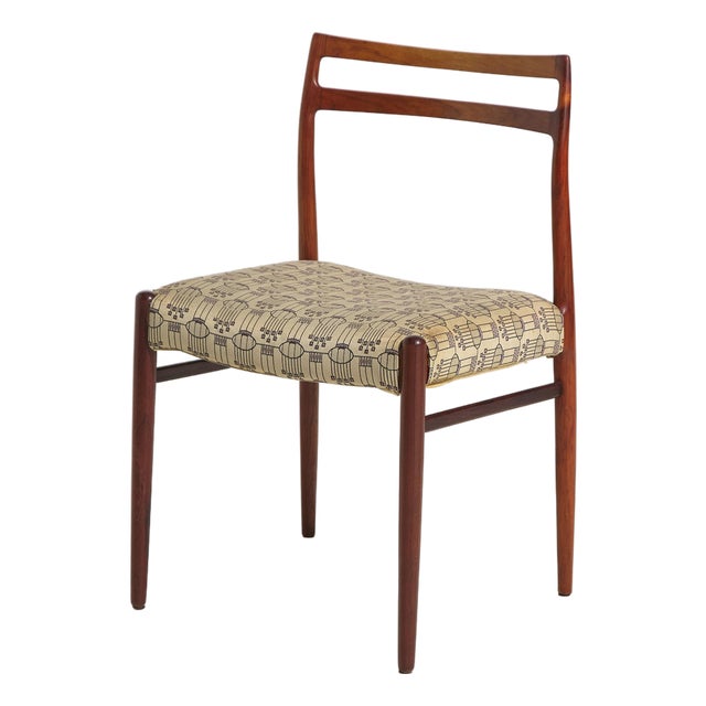 Rosewood Anne Dining Chair by Johannes Andersen for Uldum Møbelfabrik, 1960s, Set of 6 For Sale
