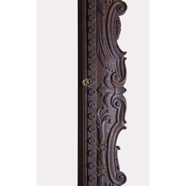 Late 20th century ornate cast iron coming attractions poster board. Vintage reproduction of the original from The Heinz...