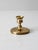 Mid 20th Century Vintage Brass Candlestick Holder For Sale - Image 5 of 8