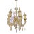 1990s Italian Murano Glass Chandelier. For Sale