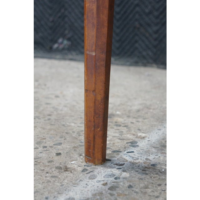 Antique Early 19th Century American Walnut Drop Leaf Console Dining Table For Sale - Image 18 of 18