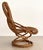 Brown Organic Rattan Chair by Tito Agnoli for BBB Bonacina, 1960s For Sale - Image 8 of 16