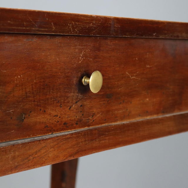 Directoire Walnut Desk, Italy, 19th Century For Sale - Image 5 of 10