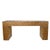 Coastal Wrapped Rattan Large Console For Sale - Image 3 of 5