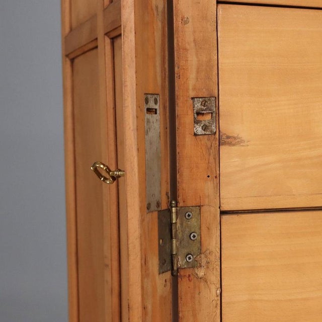 Vintage Wooden Filing Cabinet, 1950s For Sale - Image 6 of 10