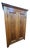 Antique Oak 2 Door Armoire Cabinet Pantry Late 1800's For Sale