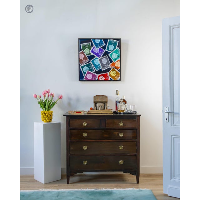 Rob De Vries, How Much Should There Be on a Letter?, Oil on Canvas For Sale - Image 4 of 5