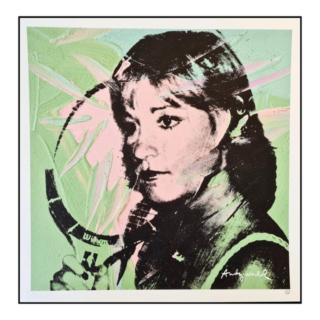 After Andy Warhol, Chris Evert, 1980s, Lithograph For Sale